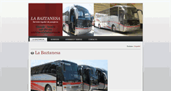 Desktop Screenshot of labaztanesa.com